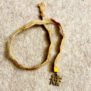 Siblings theme braided bookmark 🔖